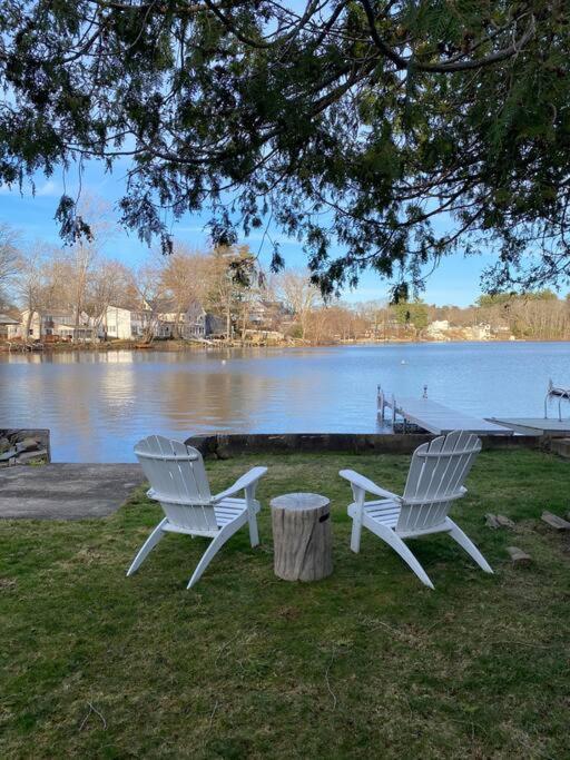 Lake Attitash Waterfront W/ Private Dock Amesbury Dış mekan fotoğraf